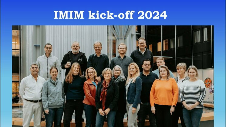 IMIM kick-off meeting group photo